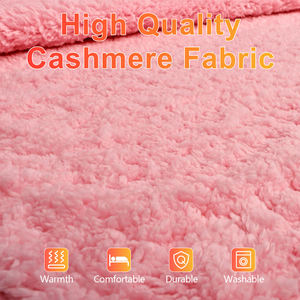 71*30 inch roze elektrisch verwarmde deken, super warm, zacht kasjmier, <span class=keywords><strong>spa</strong></span>-massagetafel verwarmingsdeken - Product Image 2