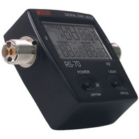 Fréquencemètre numérique NISSEI RS-70 HF 1,6-60 MHz 200 W avec connecteur de type M, mesureur de puissance SWR pour talkie-walkie