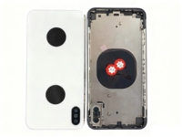 Coque arrière de remplacement en aluminium/alliage d'aluminium pour iPhone XS Max, design barre, 100 % compatible
