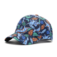 Kinderen Cartoon Dieren Schattige Haai Walvis Sublimatie Print Zonneklep Kinderen Baseball Petten