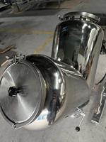Mélangeur agitateur en acier inoxydable 10L en forme de V avec fonction de revêtement pour poudres alimentaires et chimiques, boîte de vitesses et moteur