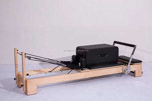 Высококачественная кровать для пилатеса из дуба, реформатор для студий йоги и тренажерного зала, оборудование для пилатеса, распродажа, Пилатес, реформатор - Product Image 6