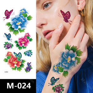 90x190mm Stock impermeable colorido <span class=keywords><strong>flor</strong></span> <span class=keywords><strong>tatuaje</strong></span> transferencia <span class=keywords><strong>tatuaje</strong></span> temporal <span class=keywords><strong>en</strong></span> el pecho <span class=keywords><strong>brazo</strong></span> duración 5-7 días <span class=keywords><strong>tatuaje</strong></span> pegatina - Product Image 4