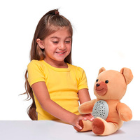 2026 Cuddly Bear Máquina de Sonido Blanco Portátil para Dormir, Reproductor de Canciones de Cuna con Temporizador, Funciona con 2 Pilas AA, Regalo para Bebés