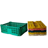 Caisse pliable personnalisable avec logo et couleur, 600*400*210MM, caisses de transport et de stockage pliables
