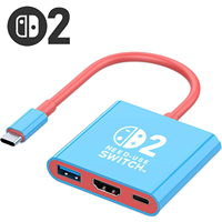 Penjualan Terbaik 3 in 1 USB Hub USB3.0 PD 100w Pengisian Daya Switch Mirroring Layar HDTV 4k60hz Type c Docking Station untuk NS Switch 1/2
