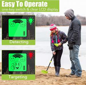 Fabrika toptan çocuklar metal dedektörü hazine altın avcısı bulucu MD1015 yeraltı Metal dedektörü altın dedektörü - Product Image 5