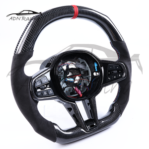 Volant en fibre de carbone personnalisé compatible avec M2 M3 M4 M5 F10 F30 F80 F90 G20 G30 G80 G82 pour <span class=keywords><strong>BMW</strong></span> CS LCI 2025+ - Product Image 5