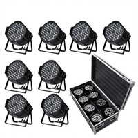 Projecteur LED PAR 54*3W 3-en-1 pour scène, éclairage RGB, mode de contrôle DMX512, vente en gros