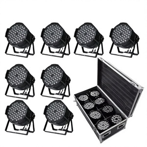 Projecteur LED PAR 54*3W 3-en-1 pour scène, éclairage RGB, mode de contrôle DMX512, vente en gros - Product Image 1