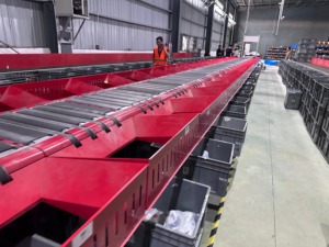 Parsel sıralama sistemi otomatik ağırlık hacmi tarayıcı makinesi yüksek hızlı depo dar bant kemer sıralama konveyör hattı - Product Image 4