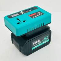 Convertisseur DC-AV à batterie plastique rechargeable 21V Convertir AC110V/220V DC12V/5V USB Portable Extérieur Garantie 3 ans HM PG4976