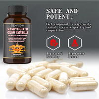 Capsules à base de plantes pour la vitalité masculine, puissant supplément énergétique et de gestion de l'énergie, racine de Maca, soutien de la circulation pour adultes, 60 gélules