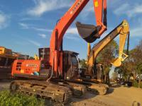Excavatrice d'occasion Hitachi ZX210 ZX200 ZX240 ZX330, machine hydraulique sur chenilles de 21 tonnes pour travaux de terrassement