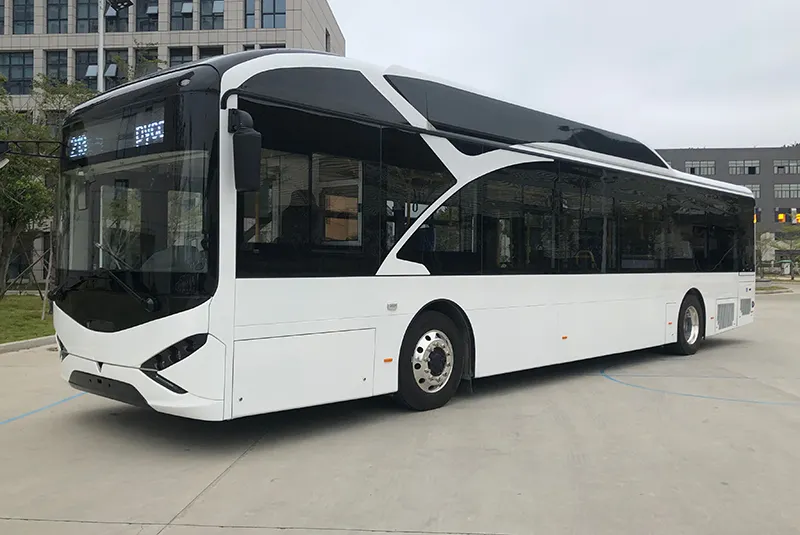 Umweltschutz 12 m 32 + 1 sitze elektrischer stadtbus mit zertifikat und kundenspezifischem design manuell oder automatisch