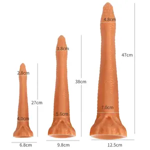 Gran oferta, tapón Anal de silicona de grado médico suave grande, juguete sexual de gran tamaño para sexo Anal para mujeres y hombres