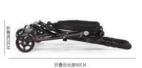 Poussette double pliable en acier inoxydable pour jumeaux, vente directe d'usine XCD Chine, pour bébés de 0 à 3 ans
