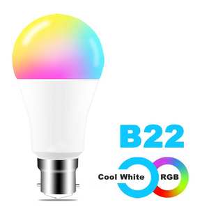 Bombilla <span class=keywords><strong>inteligente</strong></span> Wifi Alexa Google Homekit con altavoz B22 E27 regulable Rgb Control por voz de <span class=keywords><strong>Siri</strong></span>, 15w Ac 110v 220v - Product Image 2
