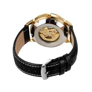 T vincitore oro blu colori <span class=keywords><strong>Minimal</strong></span> dolce uomo regalo Auto orologi da polso uomo di lusso in pelle <span class=keywords><strong>orologio</strong></span> automatico automatico scheletro meccanico - Product Image 6
