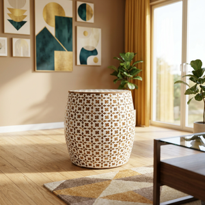 Customized Size and Color High Quality Solid <b>Stool</b> Bone Inlay Console for Living Room Home Hotel-for Bedroom and Workshop - Product Image 1
