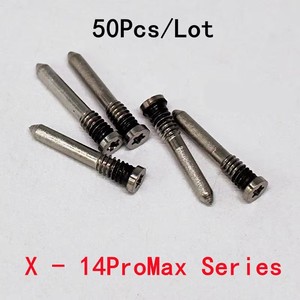 Tornillo de cubierta trasera para <span class=keywords><strong>iPhone</strong></span> X XS 11 <span class=keywords><strong>12</strong></span> 13 14 <span class=keywords><strong>Pro</strong></span> <span class=keywords><strong>Max</strong></span> XR Conector de base inferior Tornillos Pentalobe de cinco estrellas Herramientas de reparación - Product Image 2