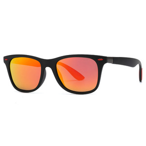 Lunettes de soleil polarisées carrées classiques pour hommes, prêtes à l'emploi, pour le cyclisme en extérieur, protection UV, pour le sport et la conduite - Product Image 3