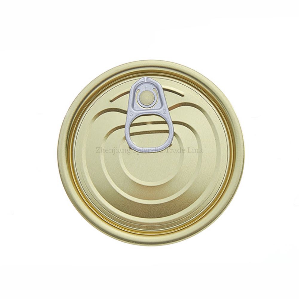 300 # FA 72,9 мм с полным отверстием E0E крышки для консервирования пищевых продуктов хромированная алюминиевая паста металлическая легко открываемая крышки для пищевых химикатов