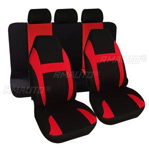 7 housses de siège de voiture universelles, protecteurs de siège, coussins de siège automobile, housses de siège en tissu doux, accessoires intérieurs - Product Image 3