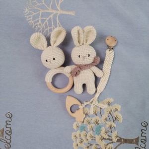 100% fait à la main coton mâcher <span class=keywords><strong>anneau</strong></span> <span class=keywords><strong>de</strong></span> <span class=keywords><strong>dentition</strong></span> personnalisé Crochet Animal bébé girafe <span class=keywords><strong>anneau</strong></span> <span class=keywords><strong>de</strong></span> <span class=keywords><strong>dentition</strong></span> - Product Image 2