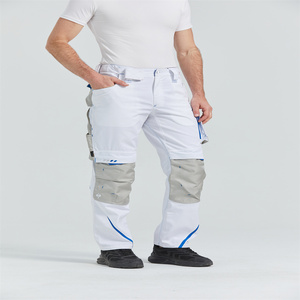 Pantaloni <span class=keywords><strong>Cargo</strong></span> da uomo di alta qualità personalizzati OEM personalizzati pantaloni Multi tasche da uomo pantaloni da lavoro <span class=keywords><strong>Cargo</strong></span> funzionali pantaloni da carpentiere bianchi - Product Image 1