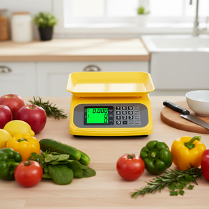 LCD 그린 백라이트 슈퍼마켓 과일 및 채소 가격 계산 저울 OEM Clever ACS-H1 5g 정확도 공장 직판 - Product Image 2