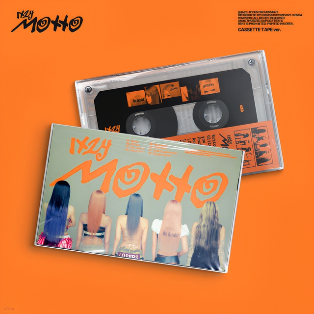 [Korean Original Album] ITZY - Motto (CASSETTE TAPE Ver.)