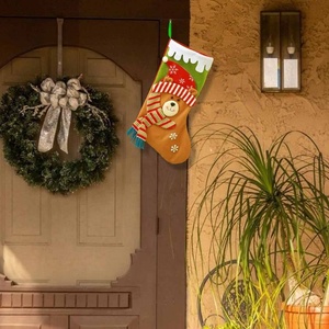 Calcetín de Navidad Santa Claus Candy Gift Bag Árbol Colgante Decoración Suministros <span class=keywords><strong>Necesarios</strong></span> Hogar Festival Decoración <span class=keywords><strong>Gadgets</strong></span> - Product Image 4