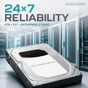 Nuevo Disco Duro Interno Empresarial ST4000NM000B 7200 RPM 6 Gb/s 3.5" CMR 256 MB 512e/4Kn 24x7 para Servidor HDD - Product Image 3