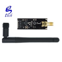1100 compteur NRF24L01 + PA + LNA Module Sans Fil avec antenne Émetteur-Récepteur Sans Fil Module de Communication DC 3.3V NRF24L01P NRF24L01