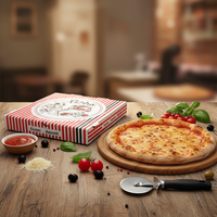 Kotak Pizza Segitiga Murah 18 Inch Berbahan Karton Bergelombang Grosir