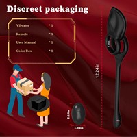 Amazon Bestseller Vibrierender Ferngesteuerter Penisring für Männer Cockring Analplug für Paare