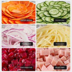Multifunctional Stainless Steel Food Processor with <b>Cutter</b> for Processing <b>Vegetables</b> and Fruits for Restaurants and Hotels - Product Image 3