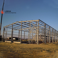 Atelier préfabriqué économique, structure en acier préfabriquée, entrepôt agricole, bâtiment métallique