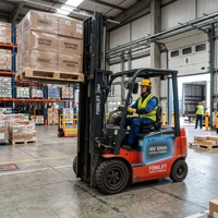 Batterie LiFePO4 48V 500Ah à décharge profonde pour chariot élévateur électrique 3 tonnes, étanche IP65, climat tropical, BMS intelligent