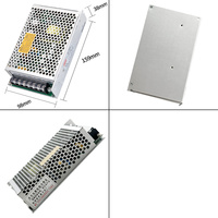 MZMW D-75A D-75B D-75C 75W 5V 12V 15V 24V LED CCTV SMPS Transformateur AC DC Double Sortie Alimentation à découpage multiple