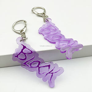 Promociones alta visibilidad respetuoso con el medio ambiente PVC Reflex seguridad llaveros reflectantes etiqueta Metal para mochilas escolares/llave/Collar/Decoración - Product Image 2