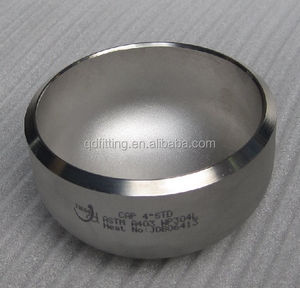 Dished kết thúc mũ đầu xe tăng đầu ASME b16.9 A234 thép không gỉ <span class=keywords><strong>304</strong></span> 316L 904 mông hàn ống liền mạch kết thúc mũ - Product Image 3