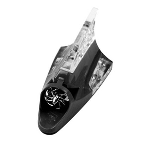 Antenne de voiture universelle de haute qualité à <span class=keywords><strong>aileron</strong></span> de requin AM/FM entièrement automatique avec lumière LED sept couleurs, marque Feng Qin, 170-240 MHz - Product Image 1