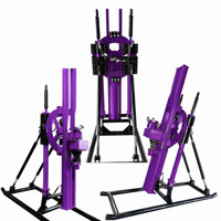 Support de type disque pour foreuse DTH, facile à démonter et à transporter, petite machine de forage pneumatique