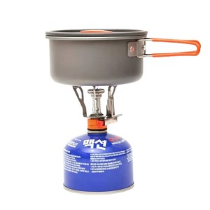 Portable Mini Camping <b>Stove</b> With Electronic Ignition Foldable Outdoor Cooking Equipment Silver Black - Product Image 3