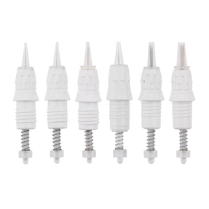 Aguja profesional <span class=keywords><strong>para</strong></span> máquina de tatuaje de caramelo, maquillaje permanente especial, Cartucho MTS, aguja de tatuaje, <span class=keywords><strong>agujas</strong></span> de maquillaje permanentes blancas - Product Image 4