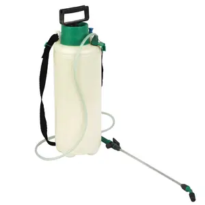 7L Manual Pressure Sprayer with Shoulder Stope Nozzles Type For Garden Irrigation Made of PE For Agricultural Use