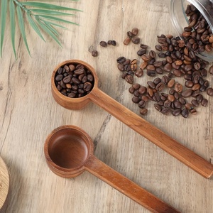 Cucchiaio dosatore per caffè con manico lungo in legno, cucchiaio da tavola, misurino per caffè macinato, cucchiai lunghi in legno per barattoli e contenitori profondi - Product Image 6