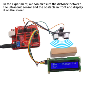 Modulo Sensore a Ultrasuoni HC-SR04 <span class=keywords><strong>per</strong></span> Misurazione Distanza <span class=keywords><strong>per</strong></span> <span class=keywords><strong>Arduino</strong></span> Microbit Raspberry Pi - Product Image 2